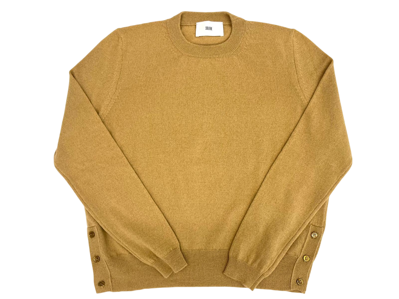 CAMEL WOOL SWEATER